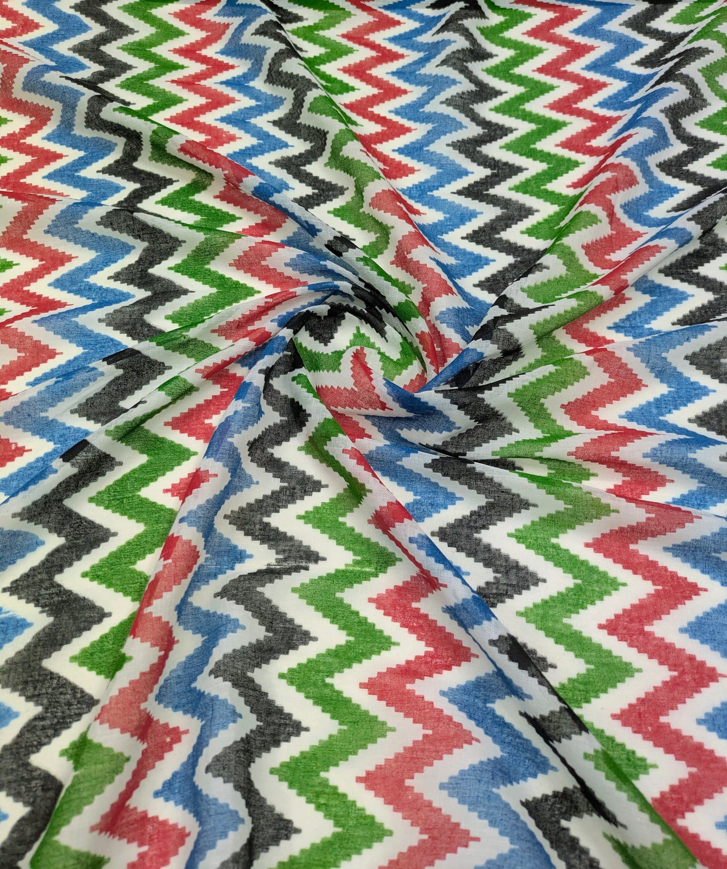 multicolor Jaipuri print Dupatta ,Indian Cotton Scarf, Drape, Shawl, Veil, Bridesmaids gift, Gift for her, Best gift ideas DP1018