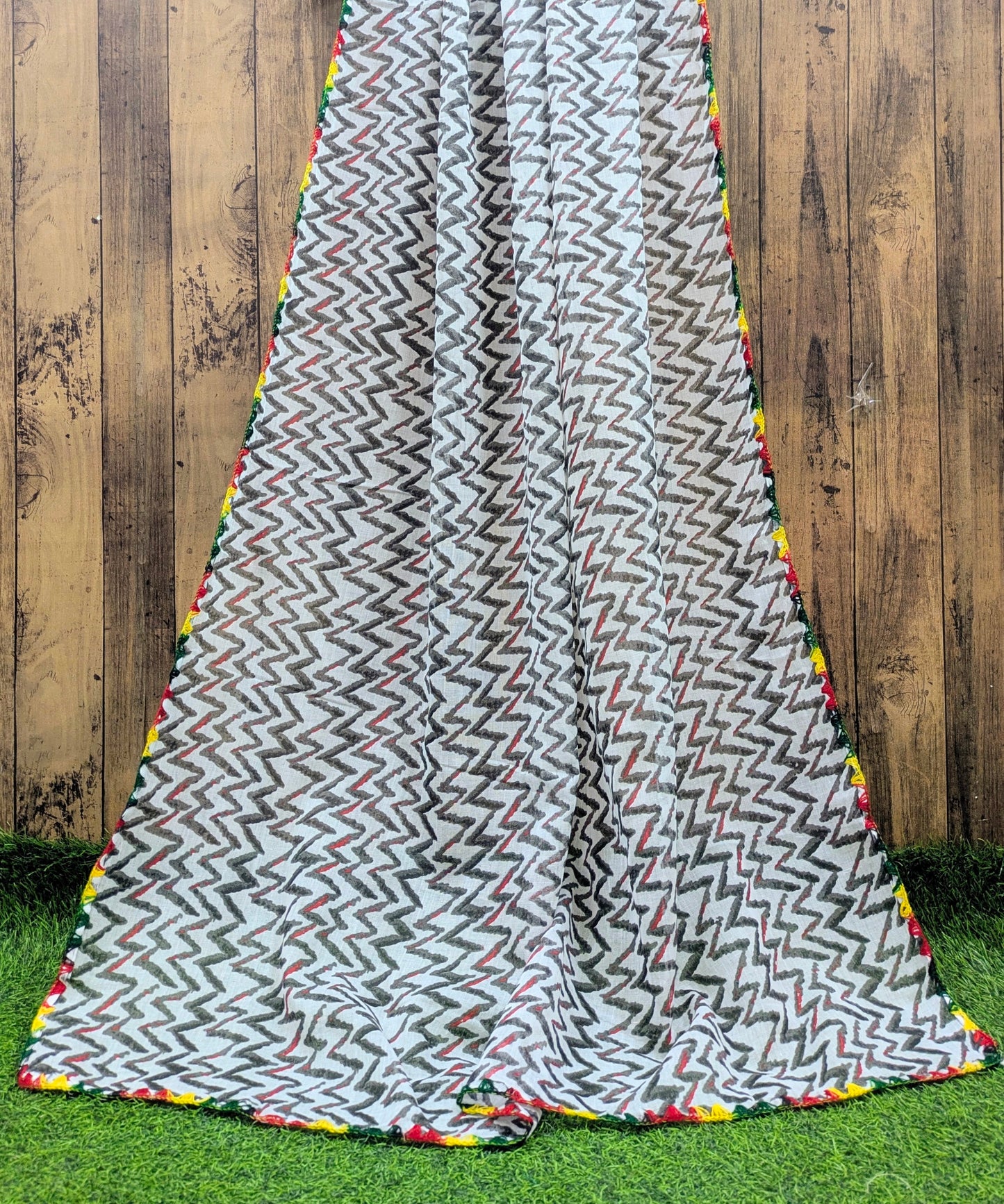Black and white print Dupatta ,Indian Cotton Scarf, Drape, Shawl, Veil, Bridesmaids gift, Gift for her, Best gift ideas DP970
