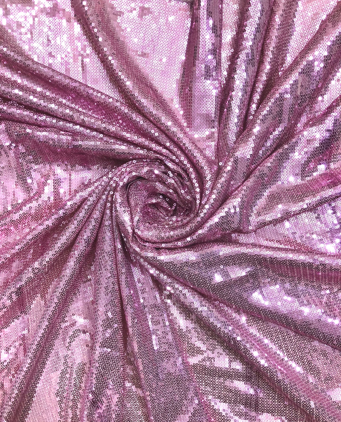 Pink Sequin Georgette Fabric,  Sequin Embroidery Fabric, Multiple yardage will come in the Continuous length SQAF829