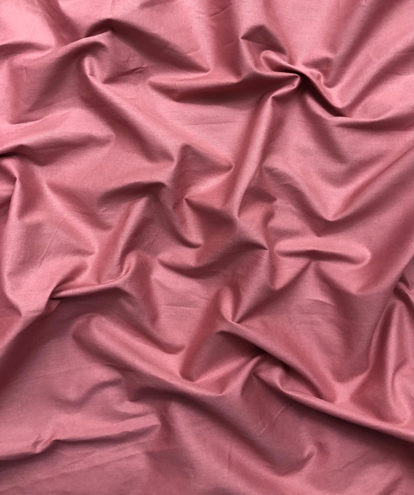 Pure Cotton fabric in Old Rose Color, Multiple lengths will come in the continuous piece - COTF19