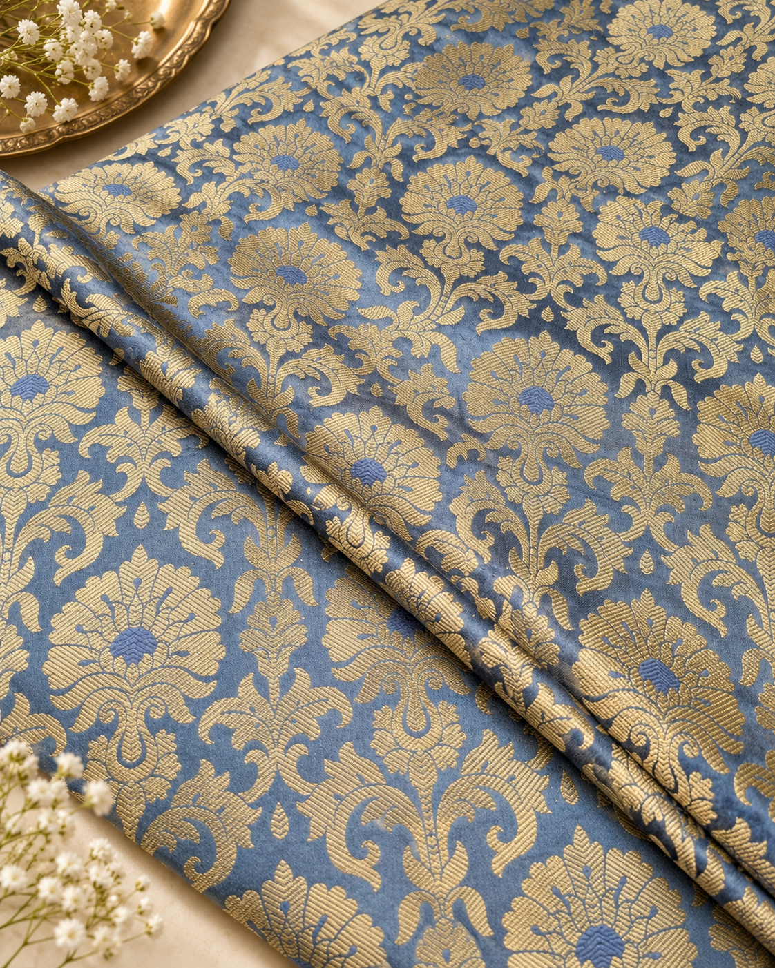 Brocade fabric Jacquard damask fabric Upholstery fabric Wedding bridal fabric Superior Quality dress fabric Brocade fabric by the yard