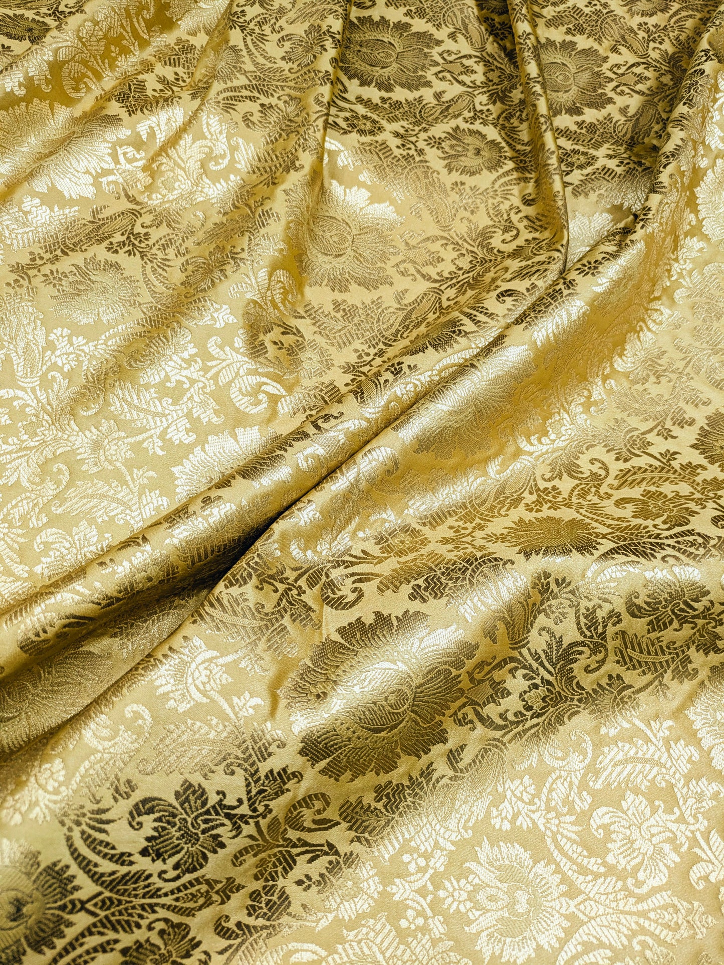 Brocade fabric Jacquard damask fabric Interior Design fabric Wedding bridal fabric High-grade Luxury Brocade Fabric by the yatrd- NFAF191