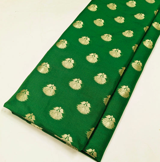 Green Gold damask jacquard brocade Fabric Wedding Dress Rayon Silk Bridal Gown Brocade Home Decor Upholstery Brocade Fabric By The Yard