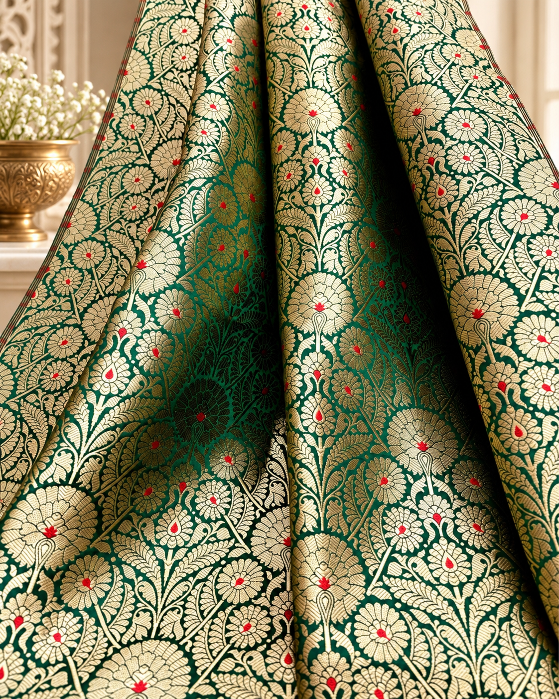 Brocade fabric Jacquard fabric Damask fabric Wedding bridal fabric Festival wear Gothic fabric Craft Fabric Home Decor fabric by the yard NFAF430