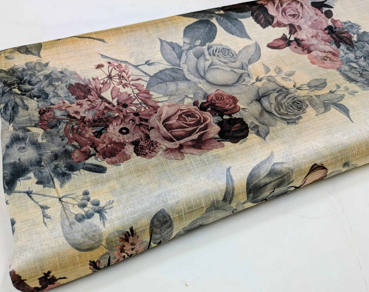 Printed Fabric Tussar rayon silk Fabric Wedding dress Silk Floral Lehenga fabric Printed fabric Summer Dress fabric Dupatta Fabric