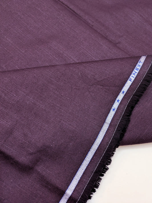 Plum cotton fabric, Gingham fabric, Upholstery fabric, Wedding fabric, Diy fabric, Indian fabric, Luxury fabric, Quilting fabric - COTF23