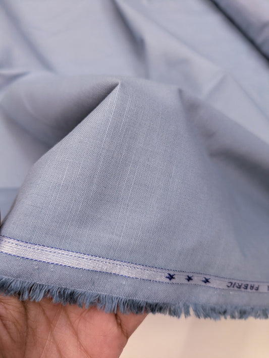 Grey cotton fabric, Wedding dress, Indian fabric, Home decor fabric, Gingham, Quilting fabric, Linen fabric, Vintage fabric - COTF26