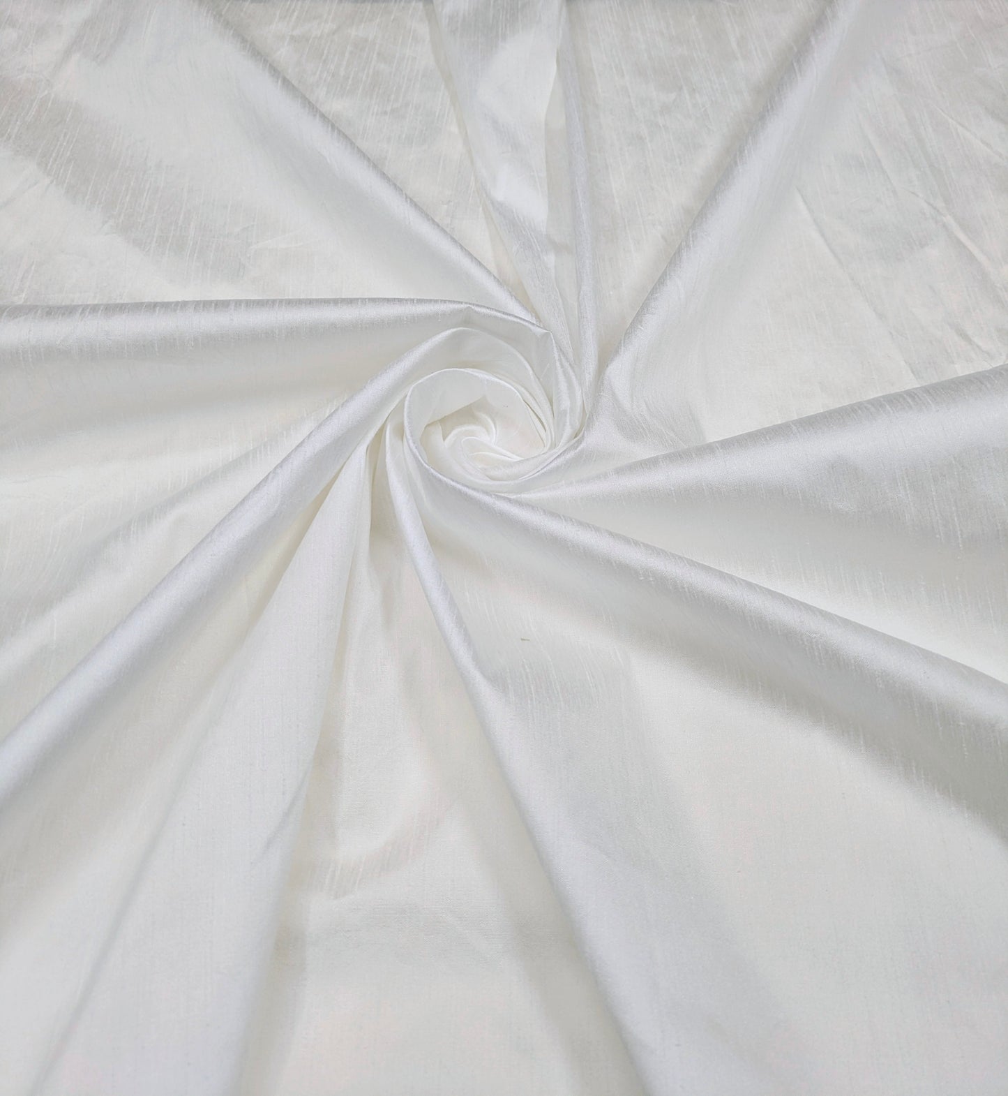 White shantung raw silk fabric, Handloom dupioni silk fabric, Wedding dress, Khadi silk fabric, Luxury fabric, royal fabric - RSAF01