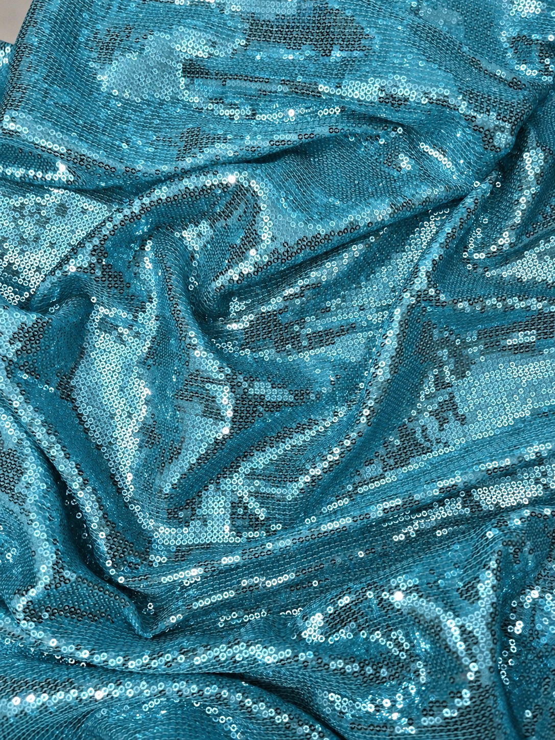 3mm Mini Sequin Fabric Material Georgette wedding Fabric dress backdrop Fabric Table runner Fabric Matte Paillettes or Sparkling Sequins