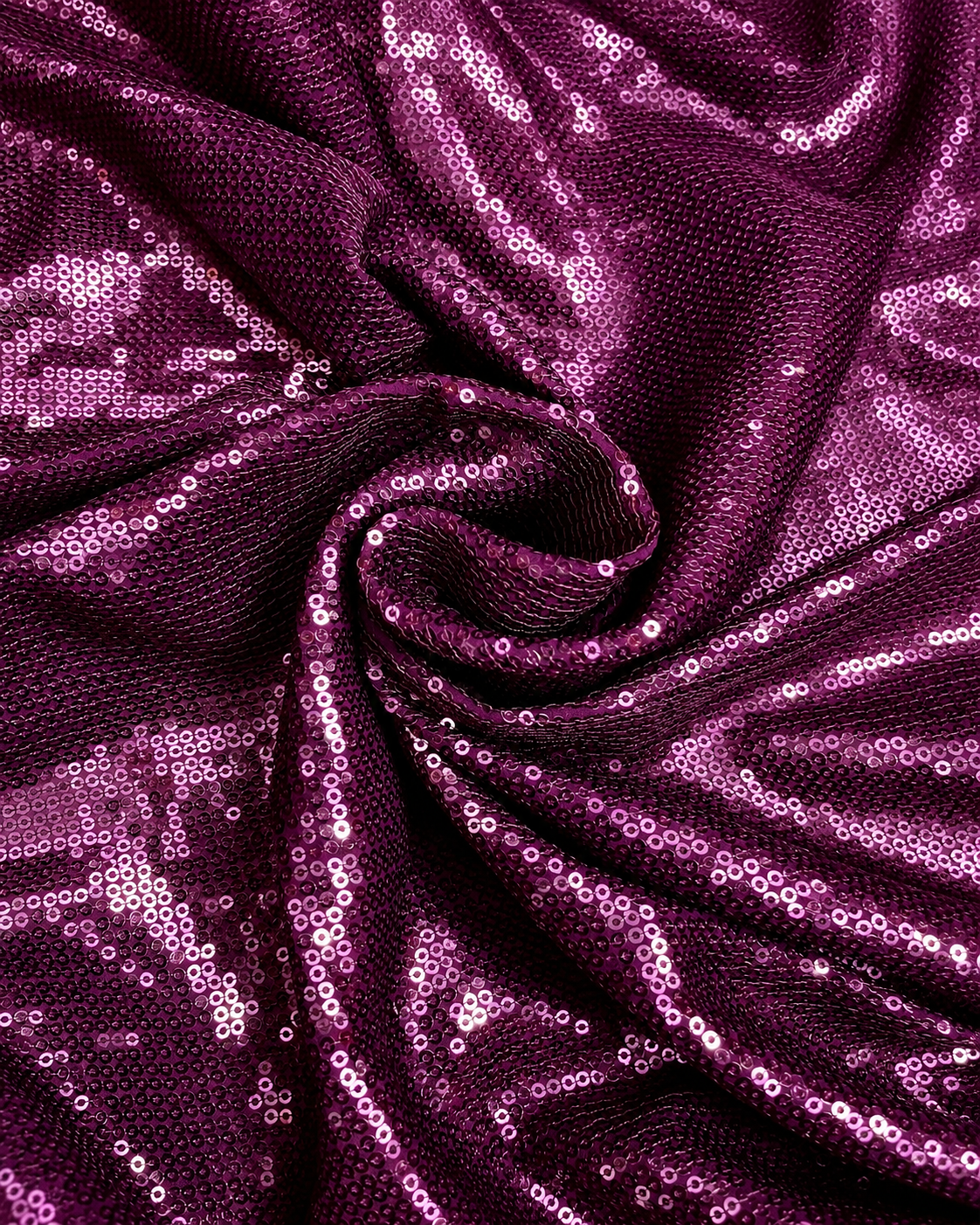 Purple embroidered fabric, Georgette sequin fabric, Haute couture, Couture fashion, Fabric store, Royal fabric, Wedding dress, Bridesmaid dress - SQAF07