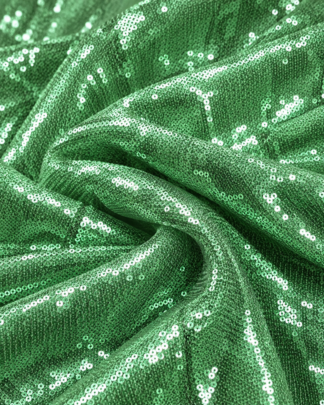 Sage Green embroidered fabric, Sequin Georgette Fabric, Evening dress, Bridesmaid dress, Wedding inspiration, Fabric store, Handmade - SQAF823