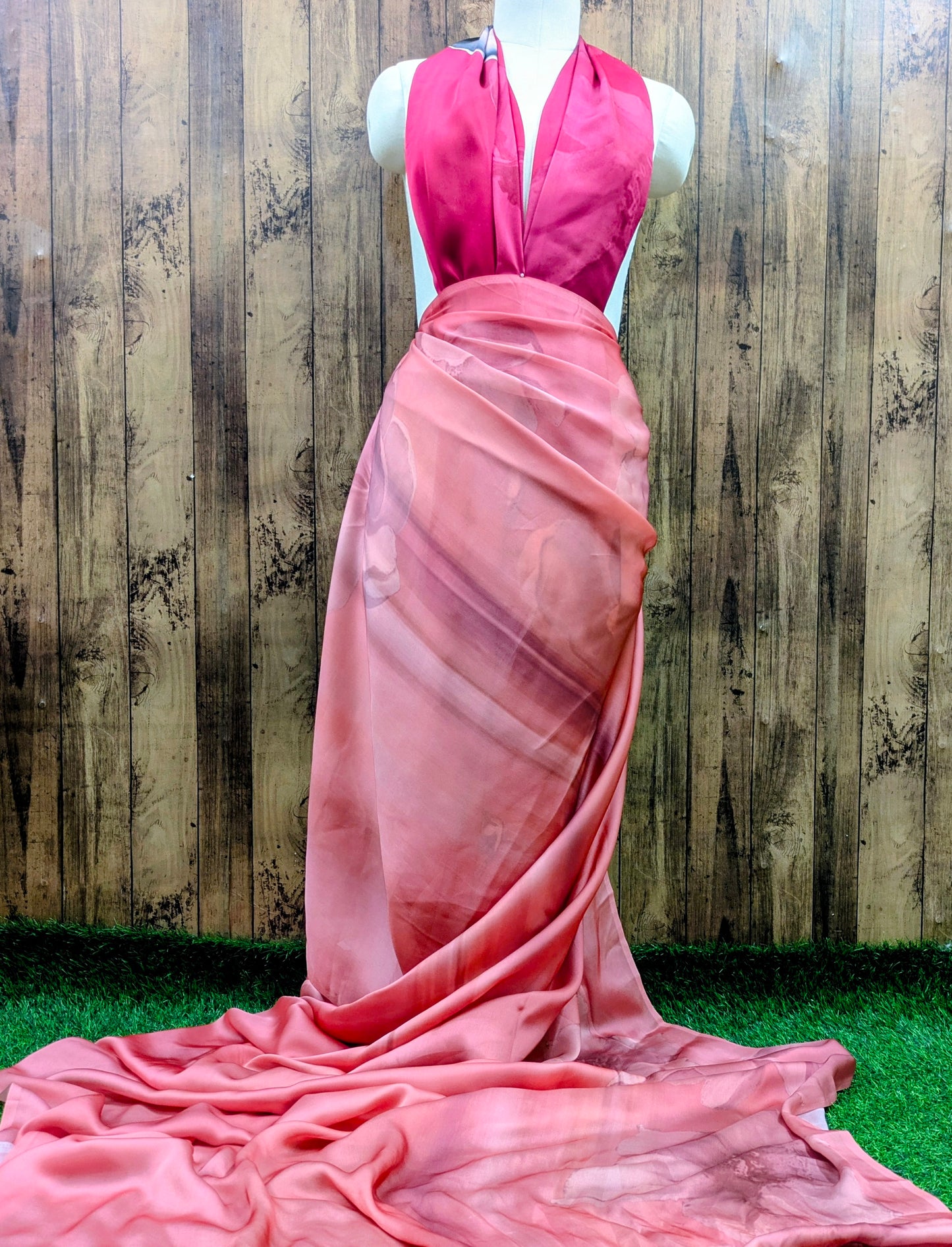 Saree Fabric Sarong Fabric Crepe Draping beach Party fabric Printed Sarong, Soft cotton Dupatta Print scarves Silk Crepe Fabric