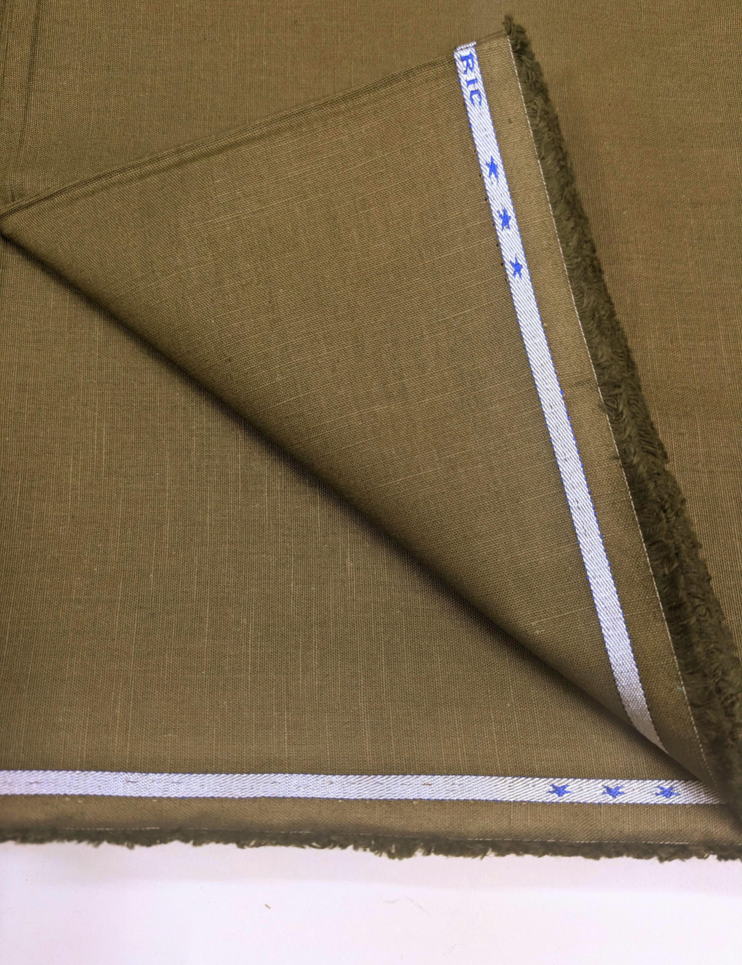 Olive green cotton fabric, Gingham fabric, Upholstery fabric, Wedding fabric, Diy fabric, Indian fabric, Luxury fabric, Quilting fabric - COTF33