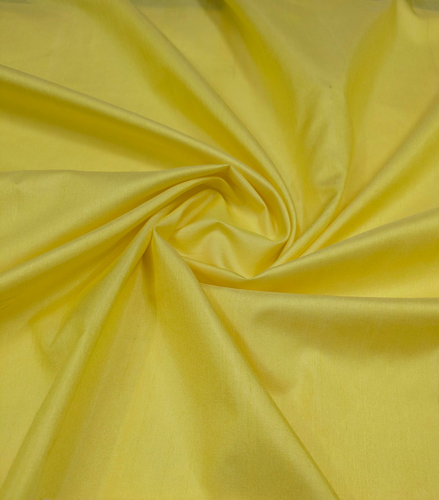 Lemon Yellow Poly Raw Silk Faux Dupion 100% Polyester Upholstery Fabric Bridal Craft Dress Quilting Material TSF41
