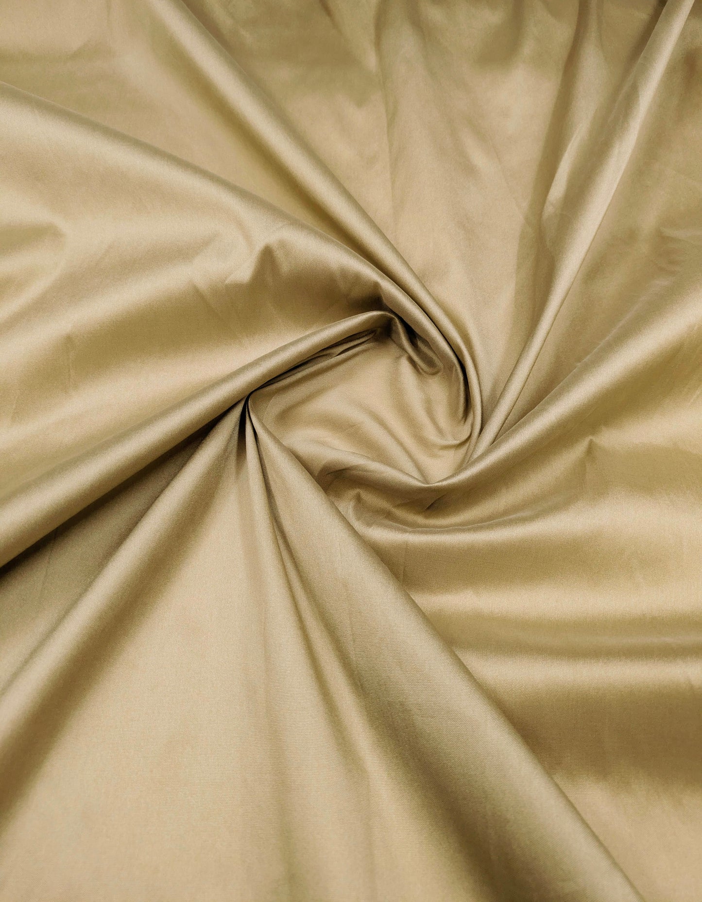 Gold Poly Raw Silk Faux Dupion 100% Polyester Upholstery Fabric Bridal Craft Dress Quilting Material TSF50