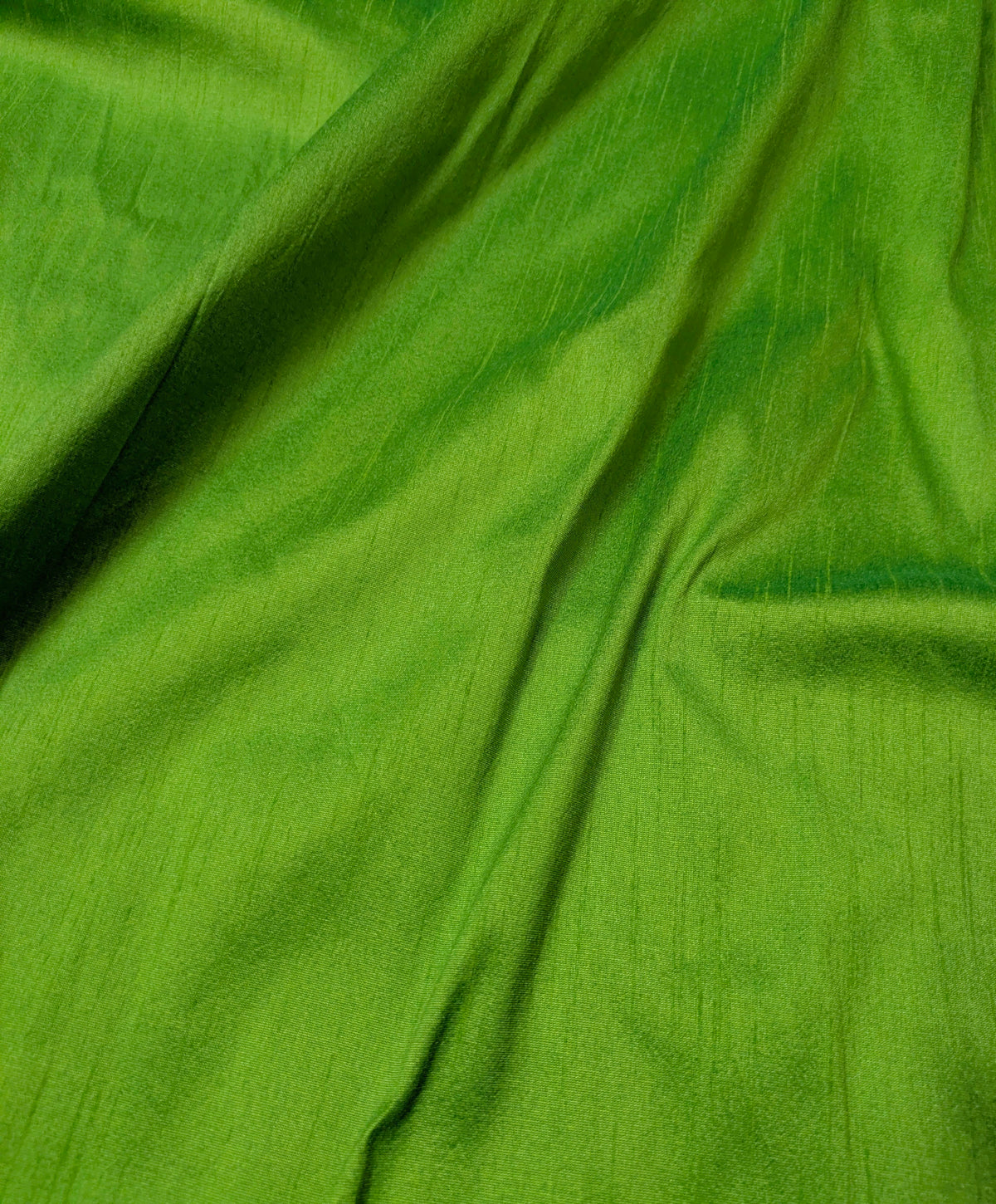 Green Poly Raw Silk Faux Dupion 100% Polyester Upholstery Fabric Bridal Craft Dress Quilting Material TSF56
