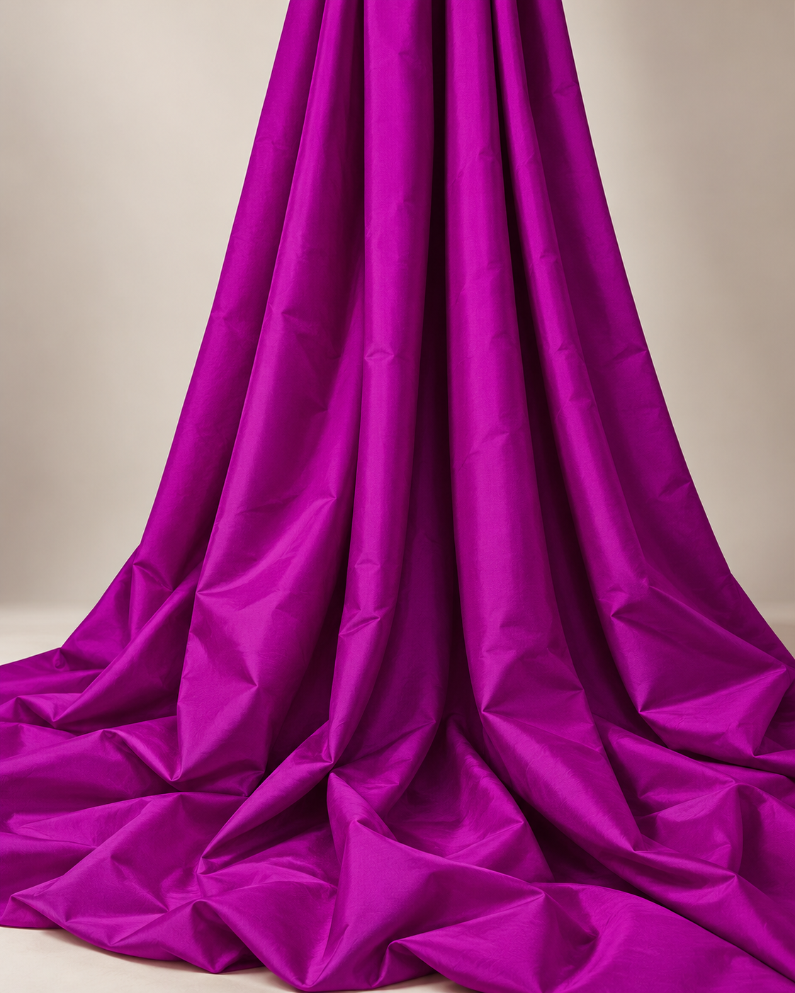 Purple MagentaTaffeta Fabric Taffeta Faux Silk Fabric Wedding Gown Dress Fabric Bridal Dress Polyester Taffeta Fabric By The Yard