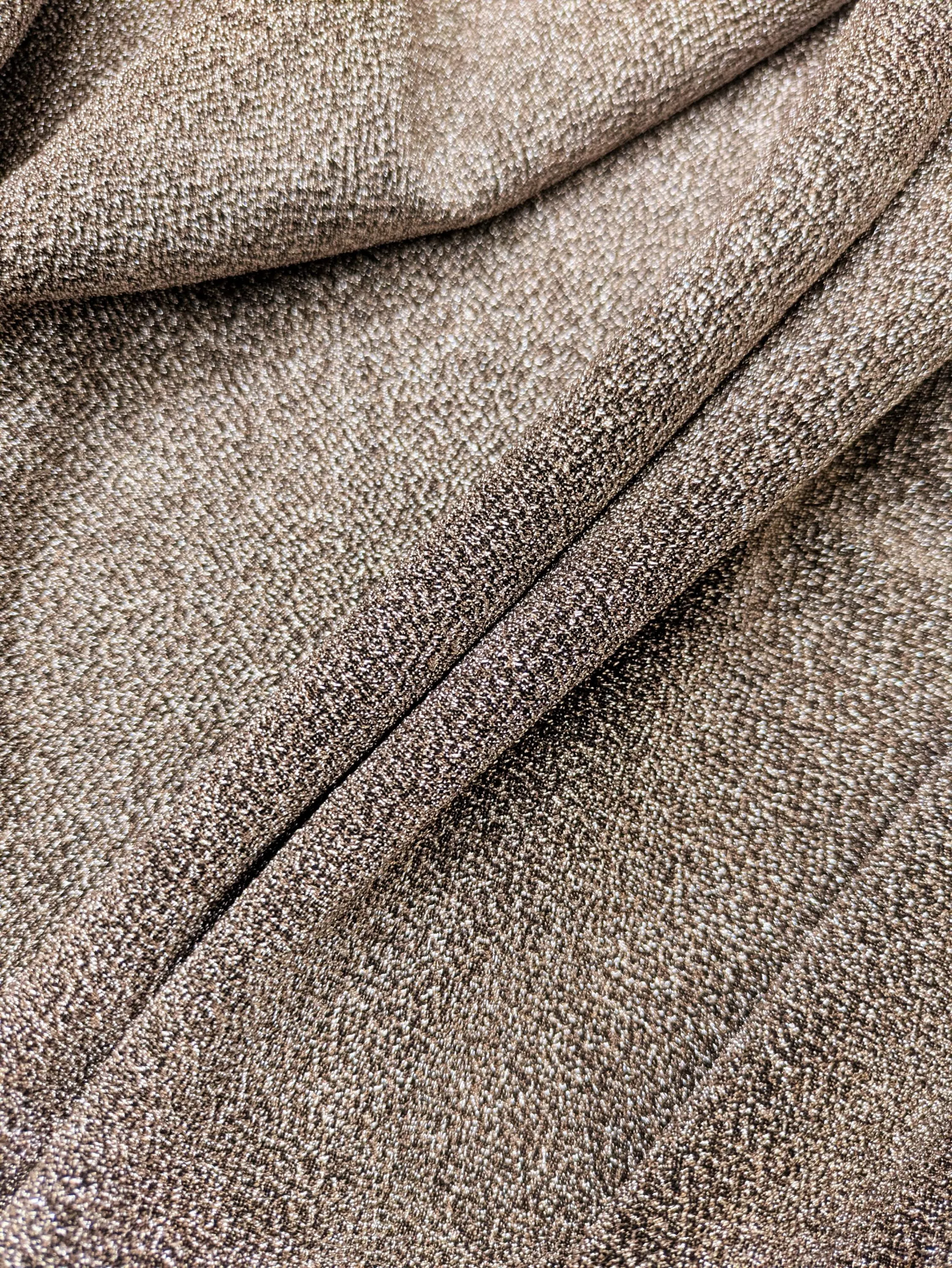 Rose Gold Lurex Glitter Fabric/Shimmer Fabric, Glitter Fabric, Gown, Backdrop ,Sparkle Fabric - VLTF1081