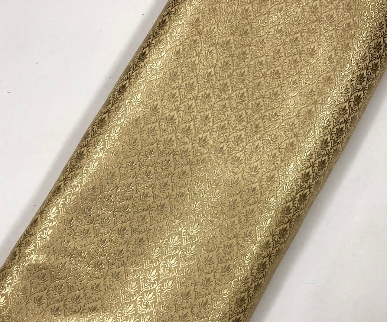 Beige Brocade fabric Jacquard fabric Gold brocade fabric Wedding bridal dress fabric Festival clothing Home Decor fabric by the yard- NFAF2013