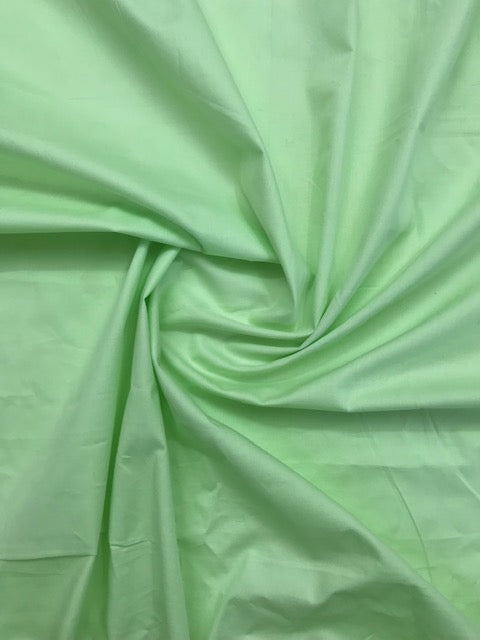 Pure Cotton fabric in Lime Color, Multiple lengths will come in the continuous piece - COTF04