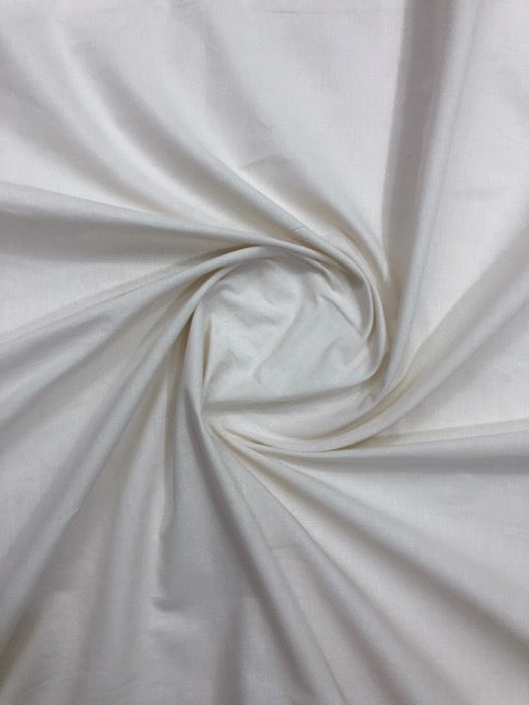 Pure Cotton fabric in Ivory Color, Multiple lengths will come in the continuous piece - COTF07