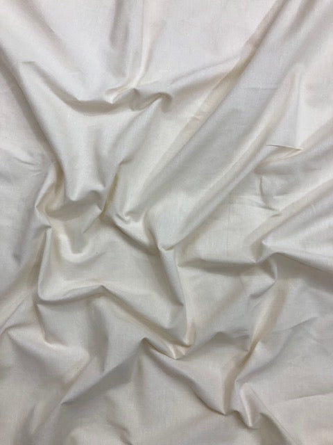 Pure Cotton fabric in Ivory Color, Multiple lengths will come in the continuous piece - COTF07