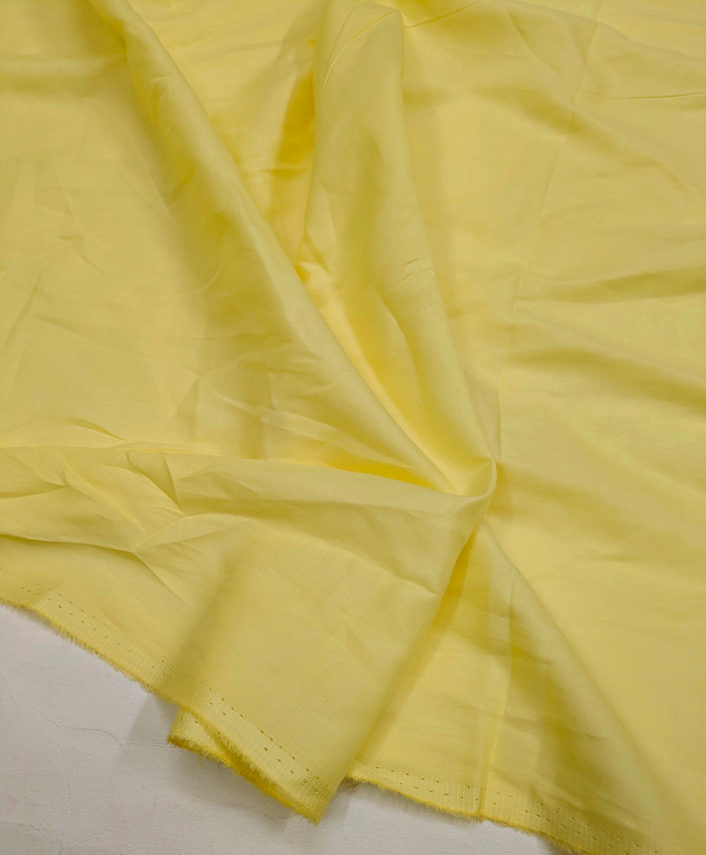 Yellow cotton fabric, Wedding dress, Indian fabric, Home décor fabric, Quilting fabric, Linen fabric, Vintage fabric, Plain Solid Fabric - COTF08