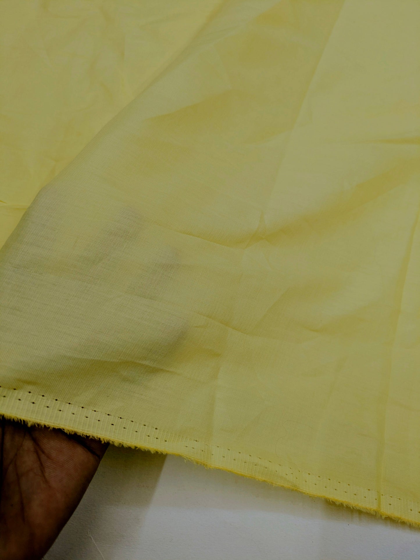 Yellow cotton fabric, Wedding dress, Indian fabric, Home décor fabric, Quilting fabric, Linen fabric, Vintage fabric, Plain Solid Fabric - COTF08
