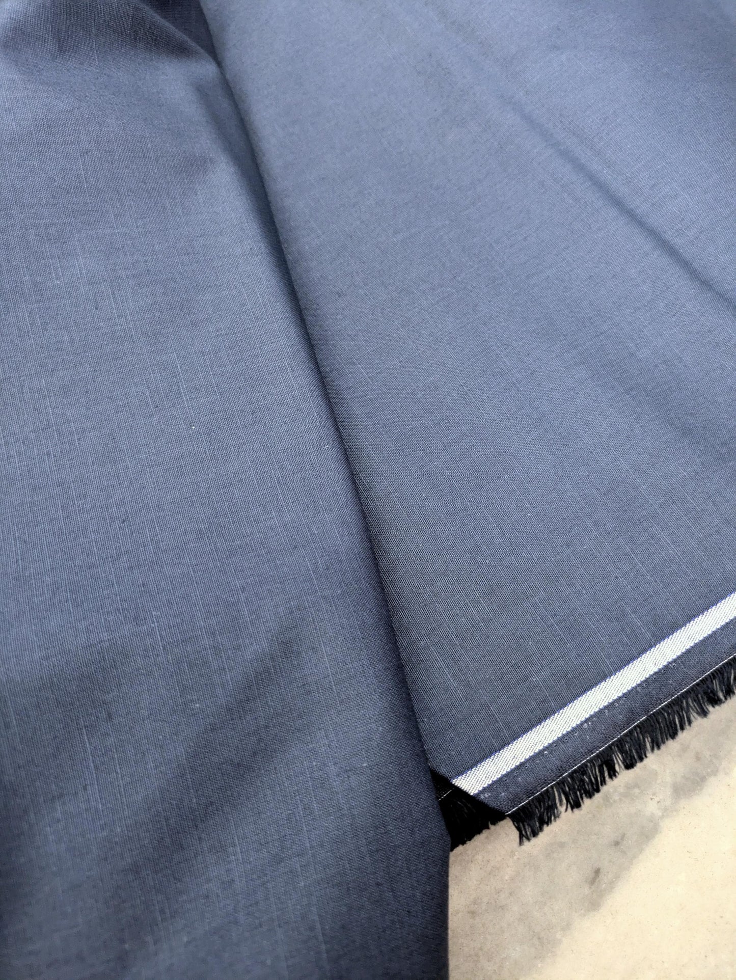 Slate gray cotton fabric, Quilting fabric, Home décor fabric, Indian fabric, Gingham fabric, Wedding dress, Vintage fabric, Bridesmaid dress, fashion fabric - COTF09