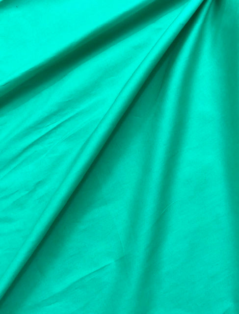 Pure Cotton fabric in Tiffany Color, Multiple lengths will come in the continuous piece - COTF10