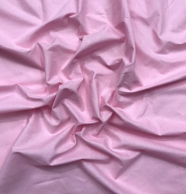 Pure Cotton fabric in Baby Pink Color, Multiple lengths will come in the continuous piece - COTF13