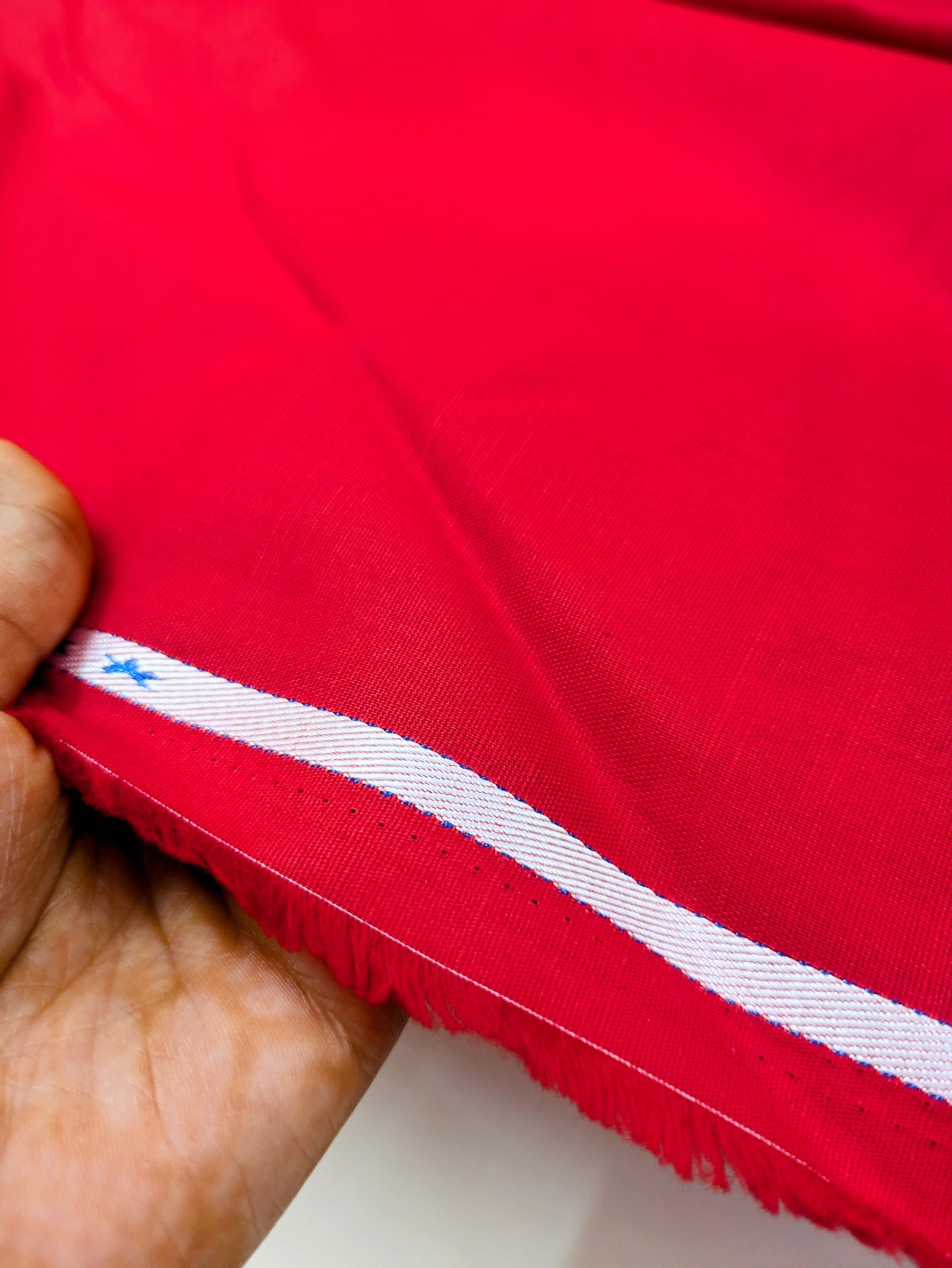 Red cotton fabric, Quilting fabric, Home decor fabric, Indian fabric, Cotton linen fabric, Wedding dress, Vintage fabric, Bridesmaid dress, fashion fabric - COTF15