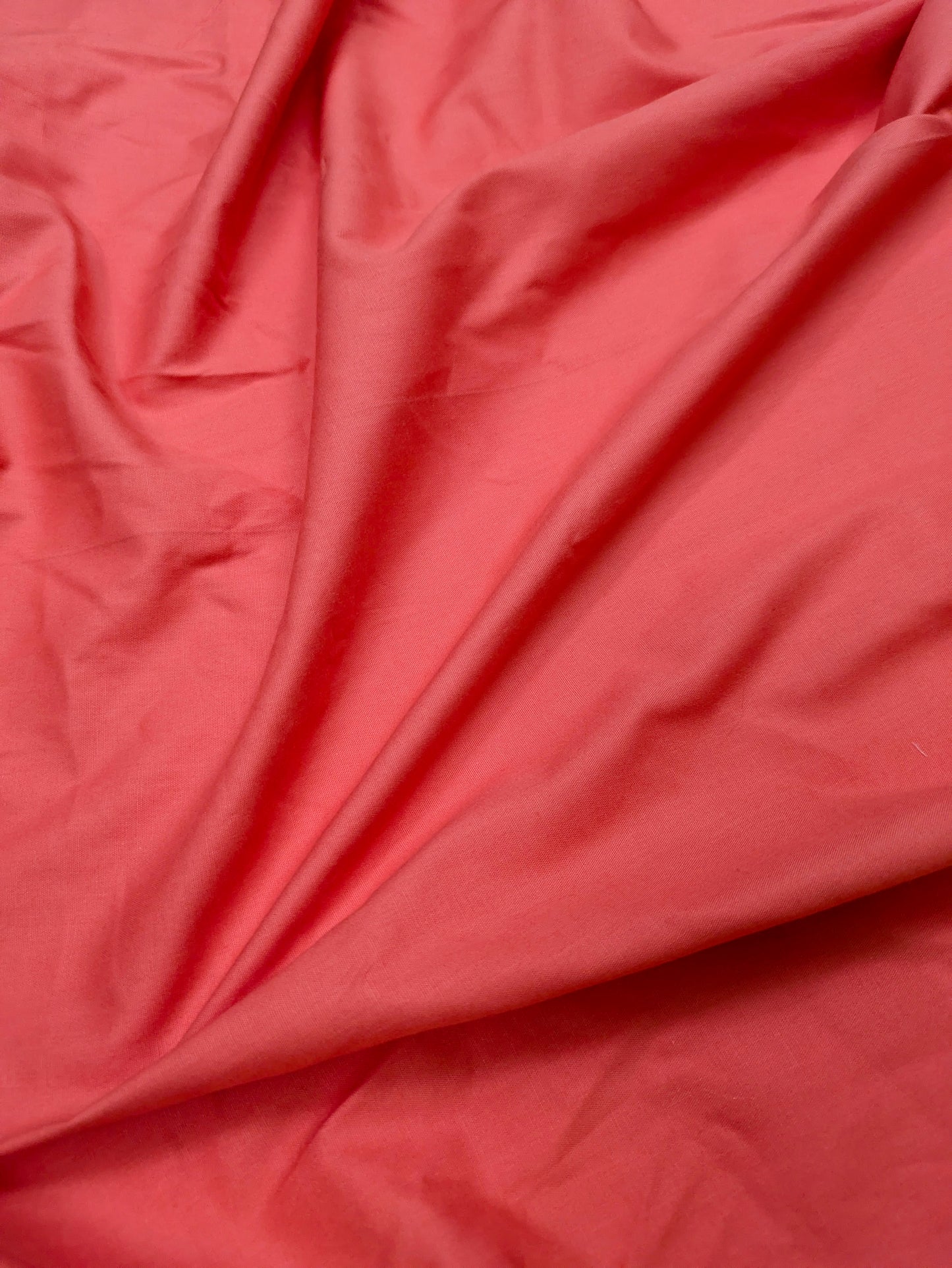 Coral cotton fabric, Quilting fabric, Home decor fabric, Indian fabric, Fashion fabric, Wedding dress, Vintage fabric, Bridesmaid dress - COTF18