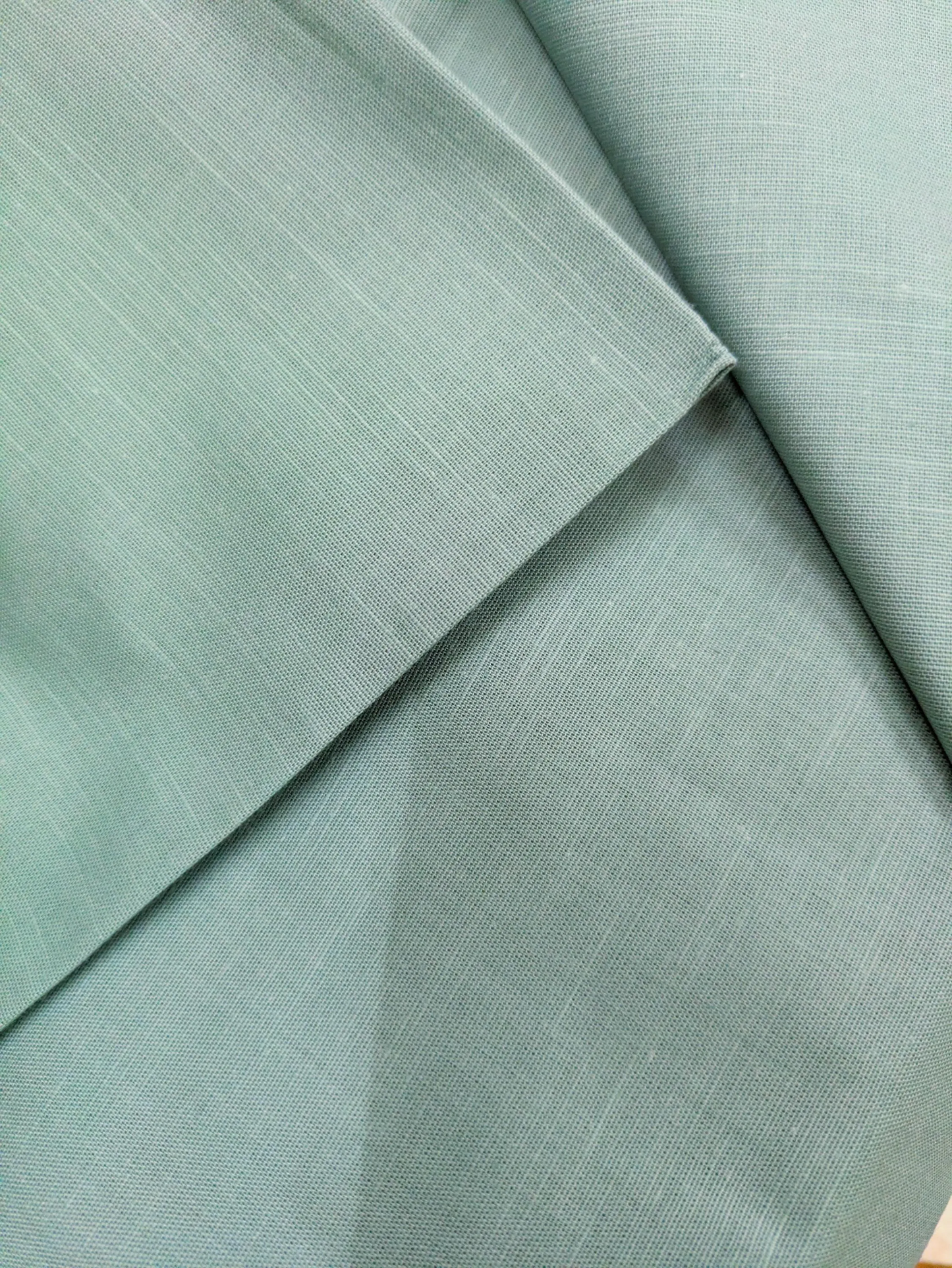 Sea green cotton fabric, Flannel fabric, Summer clothes, Quilting fabric, Home décor fabric, Indian fabric, Bridesmaid dress, Vintage fabric - COTF28