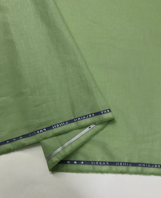 Pure Cotton fabric in Mint Green Color, Multiple lengths will come in the continuous piece - COTF32