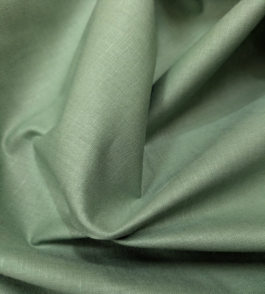 Sage green cotton fabric, Gingham fabric, Upholstery fabric, Wedding fabric, Diy fabric, Indian fabric, Luxury fabric, Quilting fabric - COTF32