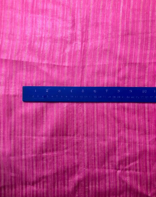 Cotton Silk fabric in Pink color, Multiple lengths will come in the continuous piece - COTF35