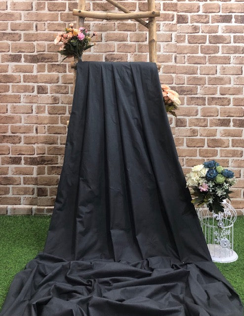 Pure Cotton fabric in Slate gray Color, Multiple lengths will come in the continuous piece - COTF37