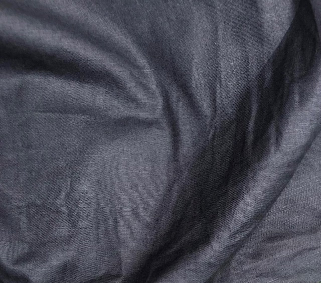 Slate gray cotton fabric, Wedding dress, Quilting fabric, Linen fabric – Nea fabrics