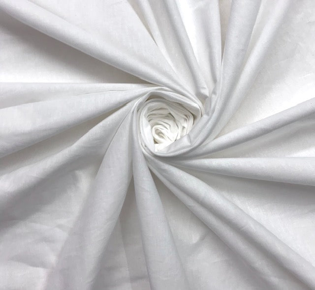 Pure Cotton fabric in Off White Color, Multiple lengths will come in the continuous piece - COTF16