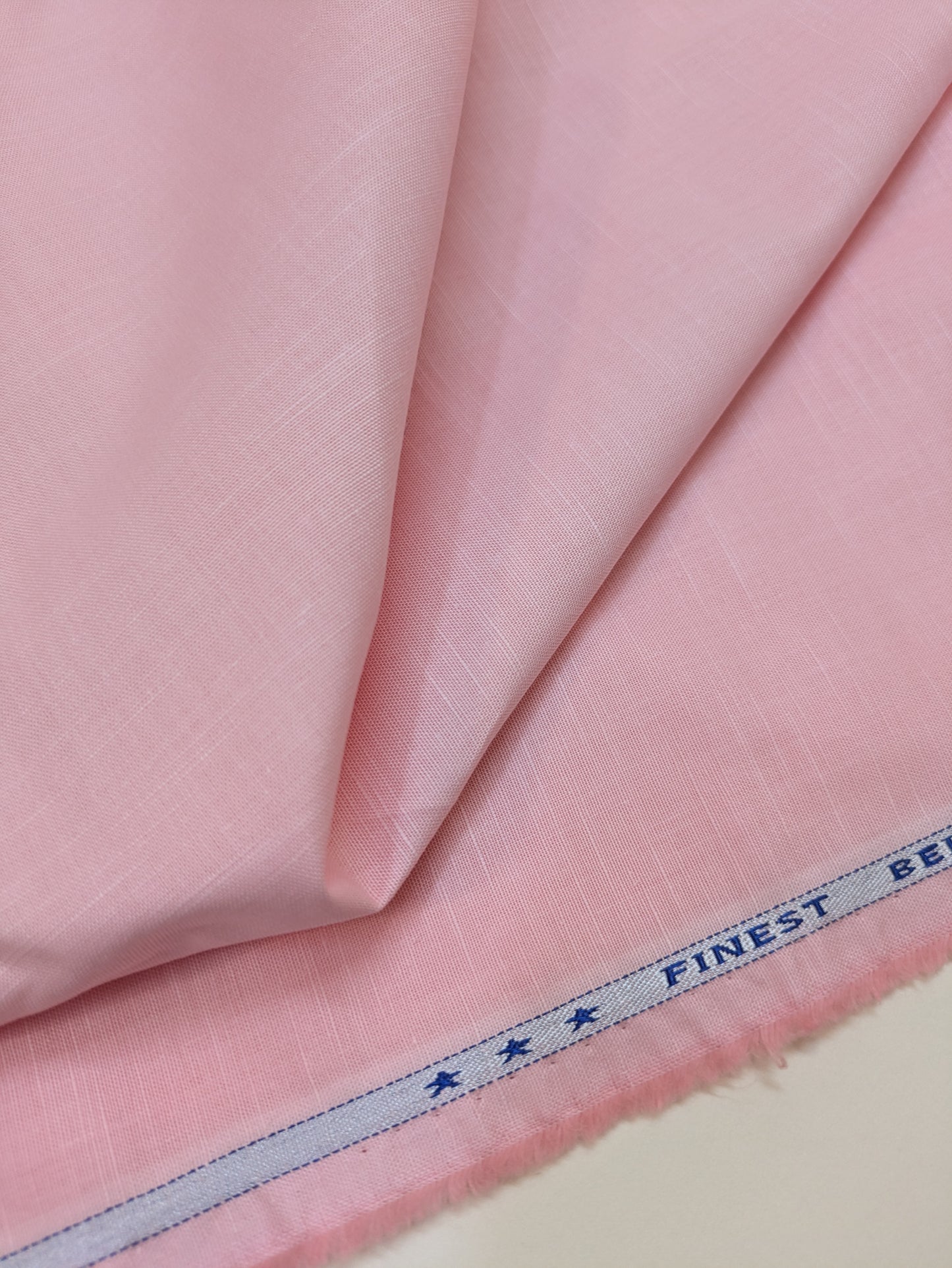 Baby pink cotton fabric, Quilting fabric, Home decor fabric, Indian fabric, Cotton linen fabric, Wedding dress, Vintage fabric, Bridesmaid dress, fashion fabric - COTF13