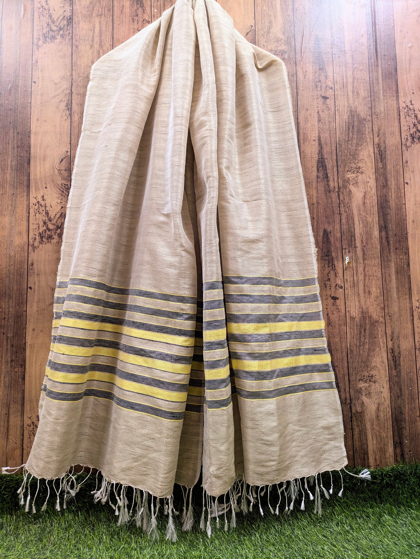 Handloom Scarf/ dupatta, Cotton silk Dupatta, block print Stole, Handmade Dupatta/Shawl, Indian Bhagalpuri fabric DP76