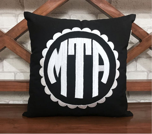 Monogram Pillow Initial Name Letter Pillow Kids Dorm Décor Couple Valentine Wedding Baby Birthday Gift In All Sizes And Colors.