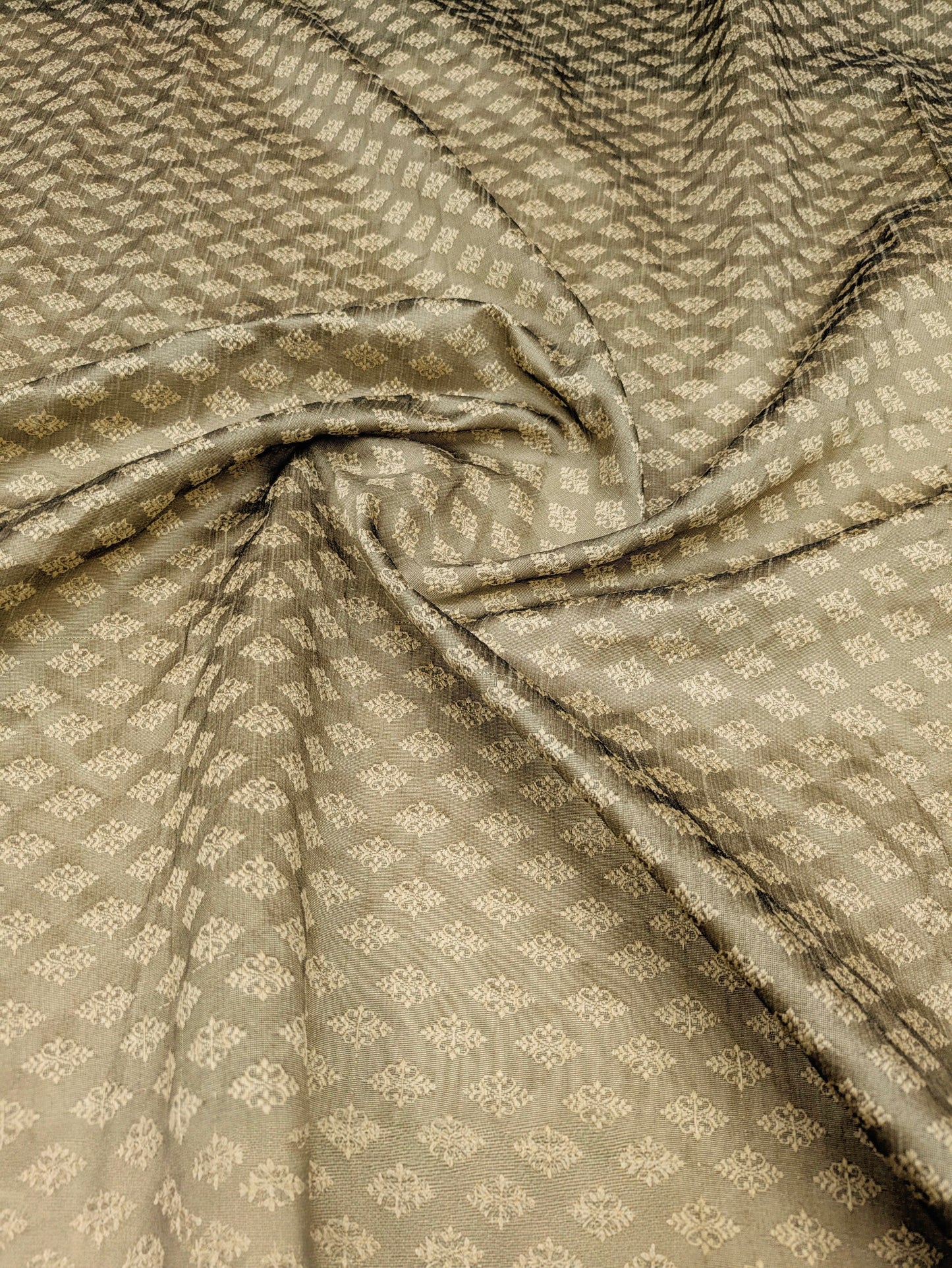Sage green jacquard brocade Fabric, Wedding inspiration, Historical fabric, Home décor fabric, Theatre costume, Designer fabric - NFAF173