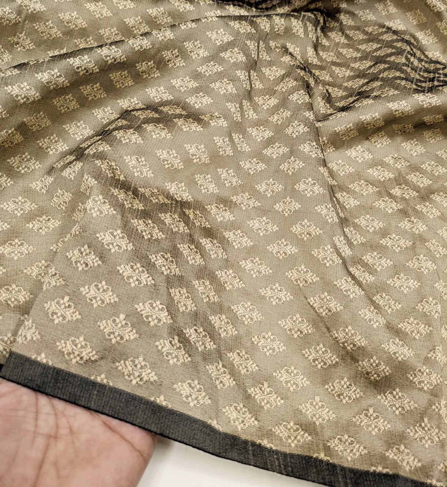 Sage green jacquard brocade Fabric, Wedding inspiration, Historical fabric, Home décor fabric, Theatre costume, Designer fabric - NFAF173