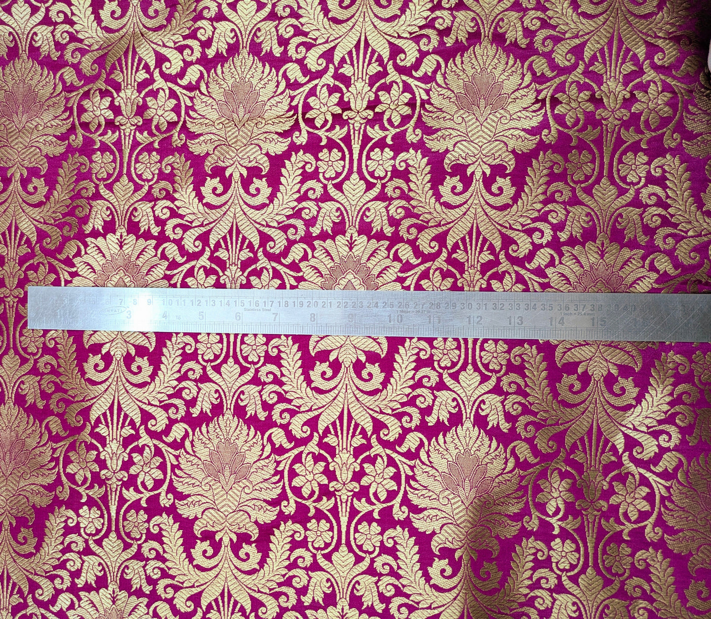 Brocade fabric Jacquard Damask Fabric Luxury Apparel fabric Wedding Dress Fabric Home Decor Fabric by the yard/meter - NFAF486