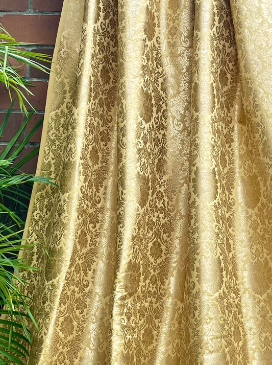 Brocade fabric Jacquard damask fabric Interior Design fabric Wedding bridal fabric High-grade Luxury Brocade Fabric by the yatrd- NFAF881