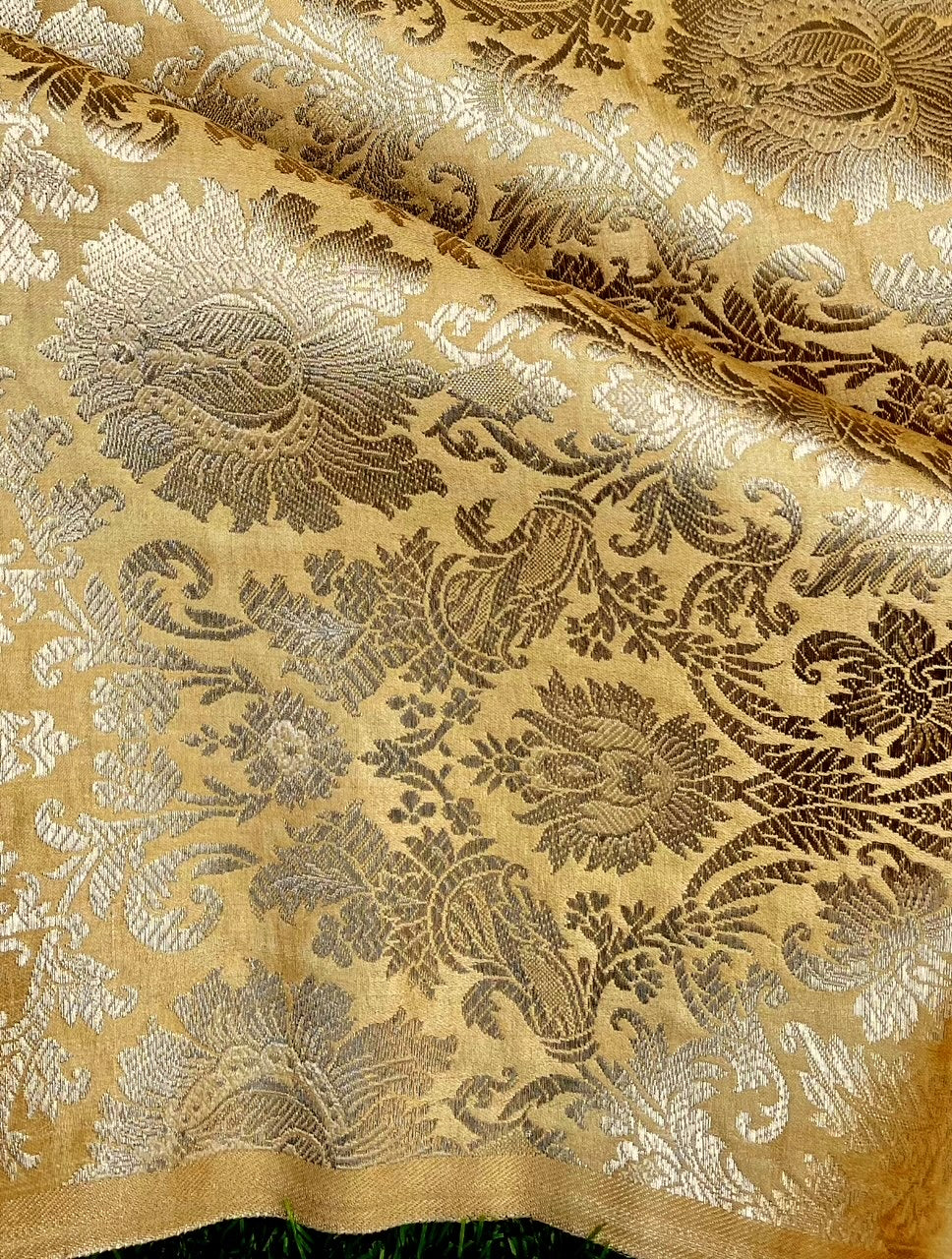 Brocade fabric Jacquard damask fabric Interior Design fabric Wedding bridal fabric High-grade Luxury Brocade Fabric by the yatrd- NFAF881