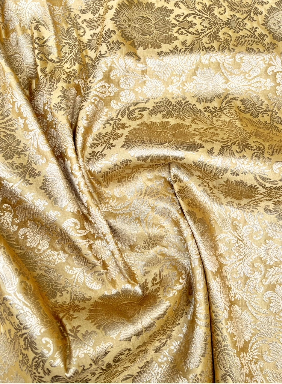 Brocade fabric Jacquard damask fabric Interior Design fabric Wedding bridal fabric High-grade Luxury Brocade Fabric by the yatrd- NFAF881