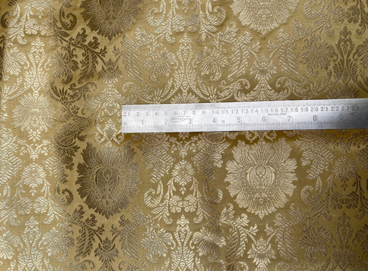 Brocade fabric Jacquard damask fabric Interior Design fabric Wedding bridal fabric High-grade Luxury Brocade Fabric by the yatrd- NFAF881